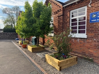 New Garden Patio Area